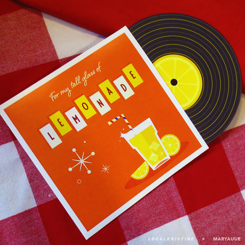 Lemonade — Record Card + Playlist